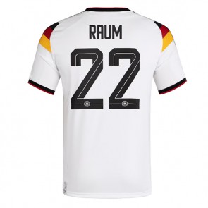 Tyskland David Raum #22 Replika Hemmatröja VM 2026 Kortärmad
